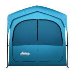 weisshorn double camping shower toilet tent outdoor fast set up change room weisshorn double camping shower toilet tent outdoor fast set up change room