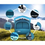 weisshorn double camping shower toilet tent outdoor fast set up change room weisshorn double camping shower toilet tent outdoor fast set up change room