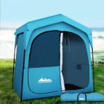weisshorn double camping shower toilet tent outdoor fast set up change room weisshorn double camping shower toilet tent outdoor fast set up change room