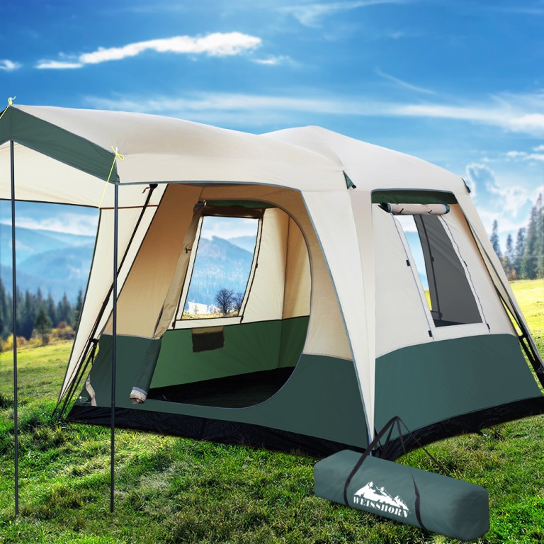 weisshorn instant up camping tent 4 person pop up tents family hiking dome camp