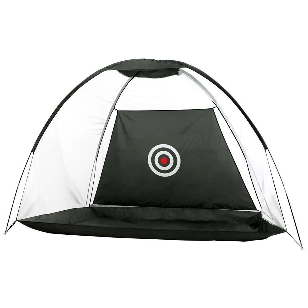 everfit 3m golf practice net portable training aid driving target tent black