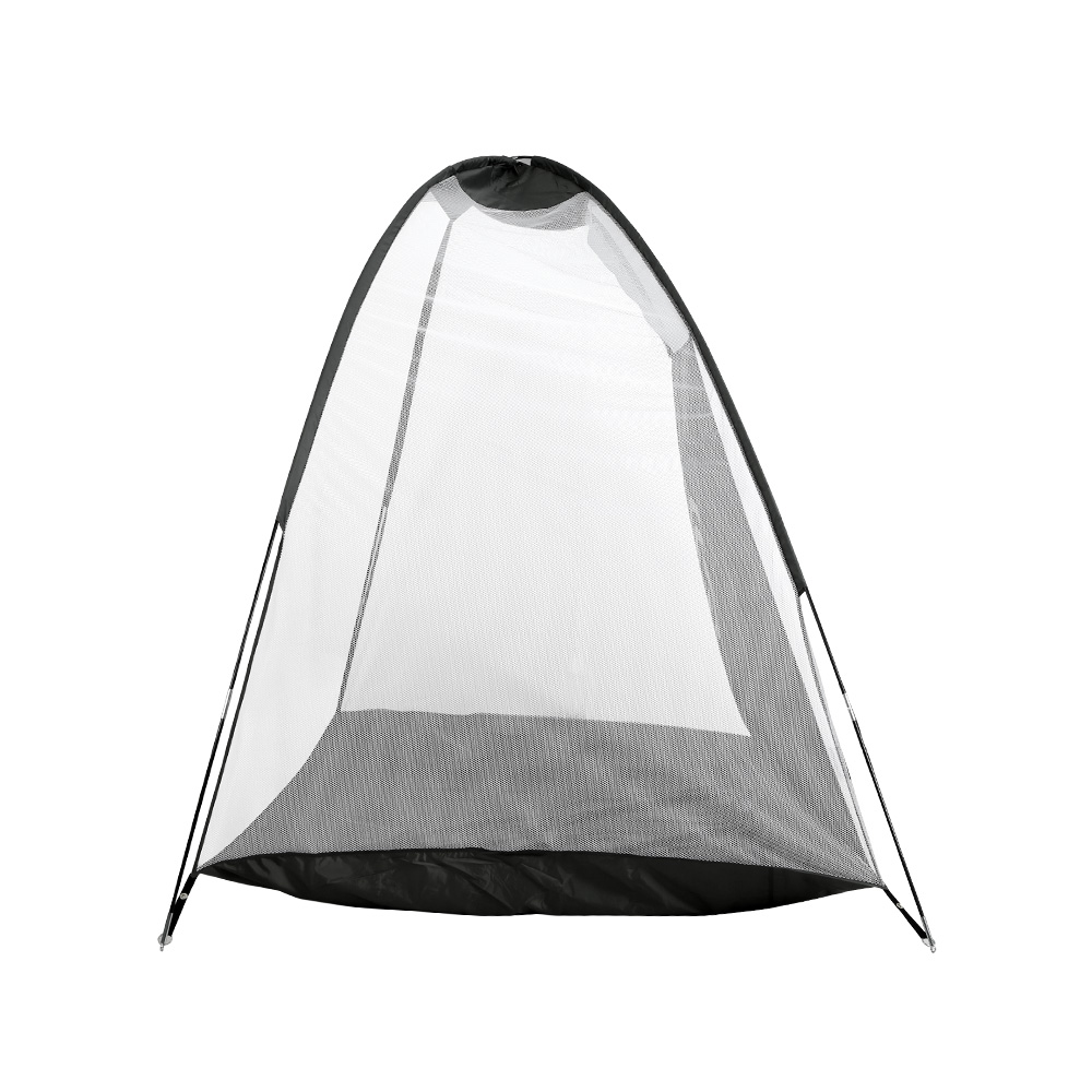 everfit 3m golf practice net portable training aid driving target tent black