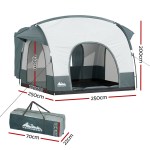weisshorn camping tent suv car rear extension canopy outdoor portable family 4wd