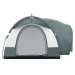 weisshorn camping tent suv car rear extension canopy outdoor portable family 4wd