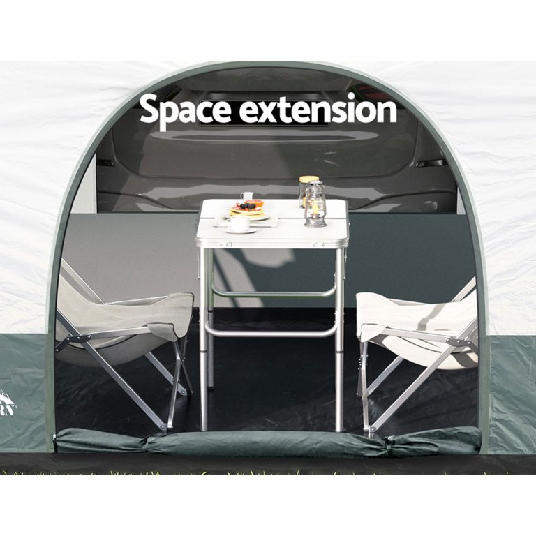 weisshorn camping tent suv car rear extension canopy outdoor portable family 4wd