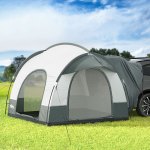 weisshorn camping tent suv car rear extension canopy outdoor portable family 4wd