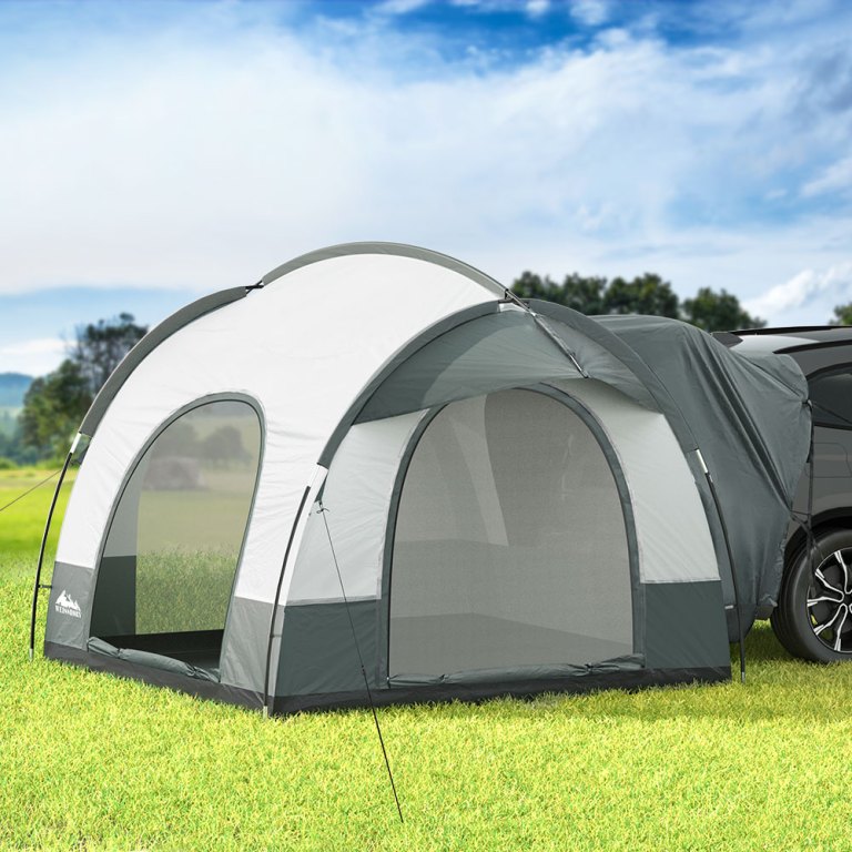 weisshorn camping tent suv car rear extension canopy outdoor portable family 4wd