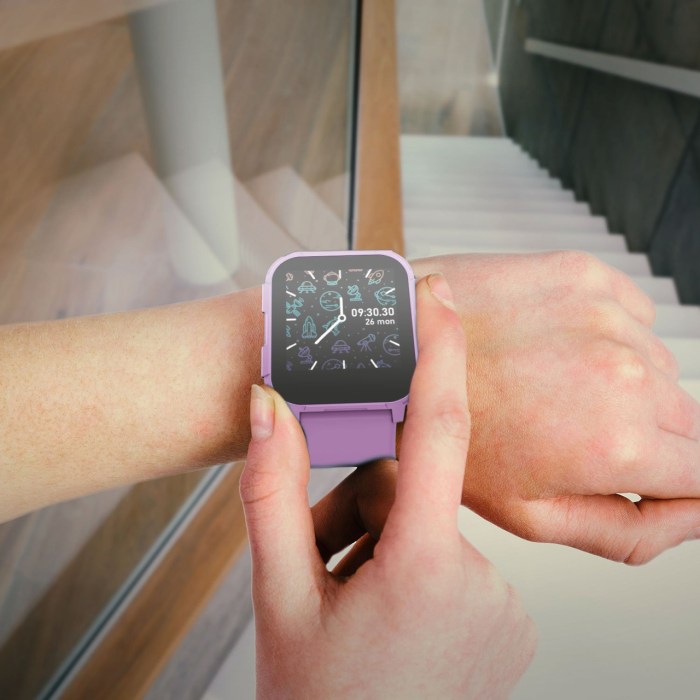 vfitness momentum floral smartwatch