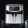 kitchen couture 12 litre air fryer multifunctional lcd one touch display silver kitchen couture 12 litre air fryer multifunctional lcd one touch display silver