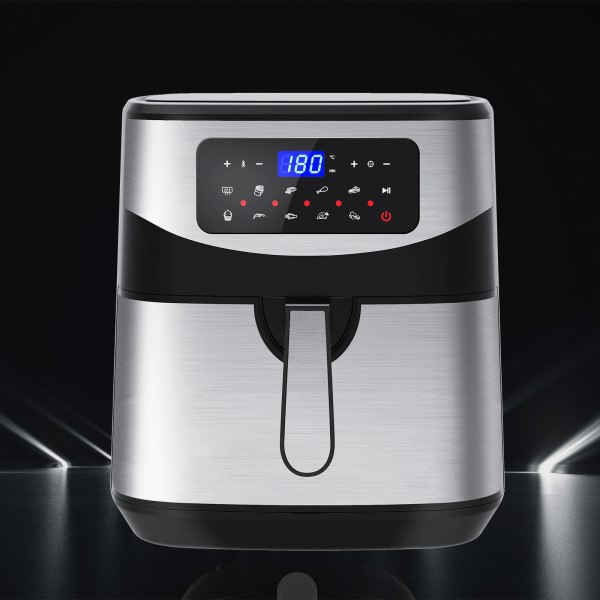 kitchen couture 12 litre air fryer multifunctional lcd one touch display silver kitchen couture 12 litre air fryer multifunctional lcd one touch display silver