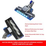 enigma v8 22.2v cordless stick vacuum cleaner blue + toolkit