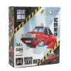 kalos hong kong machines robot red taxi building block set 586pcs 14+ kalos hong kong machines robot red taxi building block set 586pcs 14+