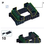 kalos hong kong machines tram robot building block toy 699pcs 14+