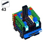 kalos hong kong machines robot bus dennis building block set 786pcs 14+