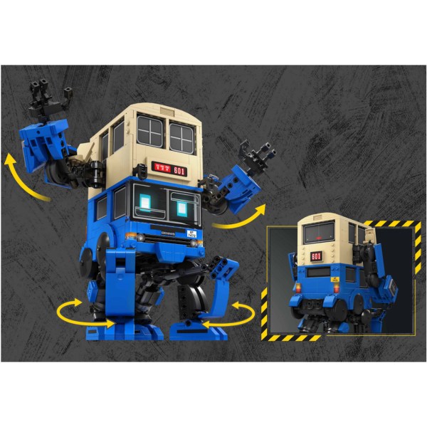 kalos hong kong machines robot bus dennis building block set 786pcs 14+ kalos hong kong machines robot bus dennis building block set 786pcs 14+