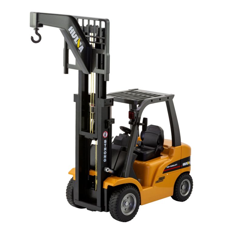 1:10 scale 2.4g 8 channel metal remote control forklift construction vehicle with lifting function & sound