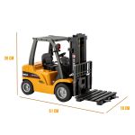 1:10 scale 2.4g 8 channel metal remote control forklift construction vehicle with lifting function & sound