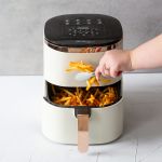 7l digital air fryer with 8 pre set touch control cooking programs cream 7l digital air fryer with 8 pre set touch control cooking programs cream