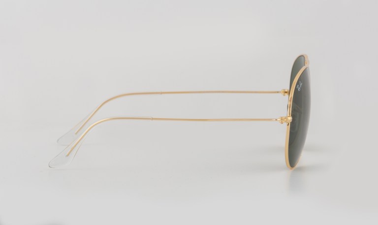 aviator large metal ii sunglasses in gold and green aviator large metal ii sunglasses in gold and green