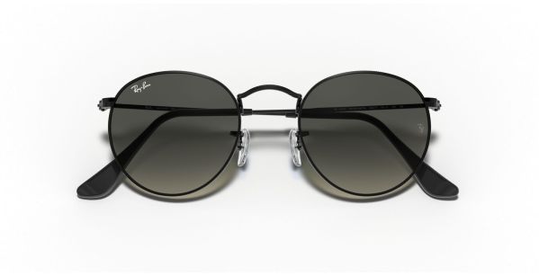 round flat grey gradient lenses sunglasses round flat grey gradient lenses sunglasses