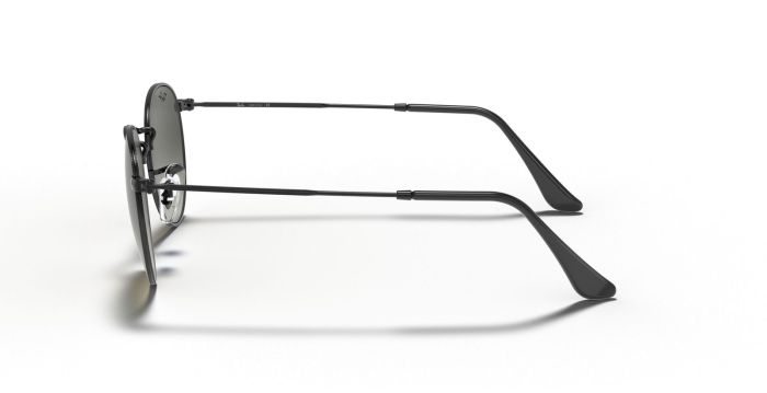 round flat grey gradient lenses sunglasses
