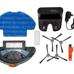 smart robot vacuum cleaner w/ 3 in 1 hepa & mopping pad (black) smart robot vacuum cleaner w/ 3 in 1 hepa & mopping pad (black)