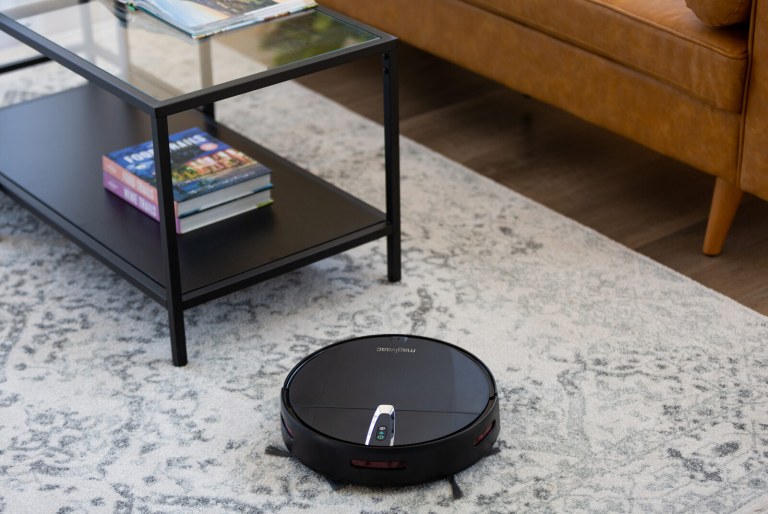 smart robot vacuum cleaner w/ 3 in 1 hepa & mopping pad (black) smart robot vacuum cleaner w/ 3 in 1 hepa & mopping pad (black)