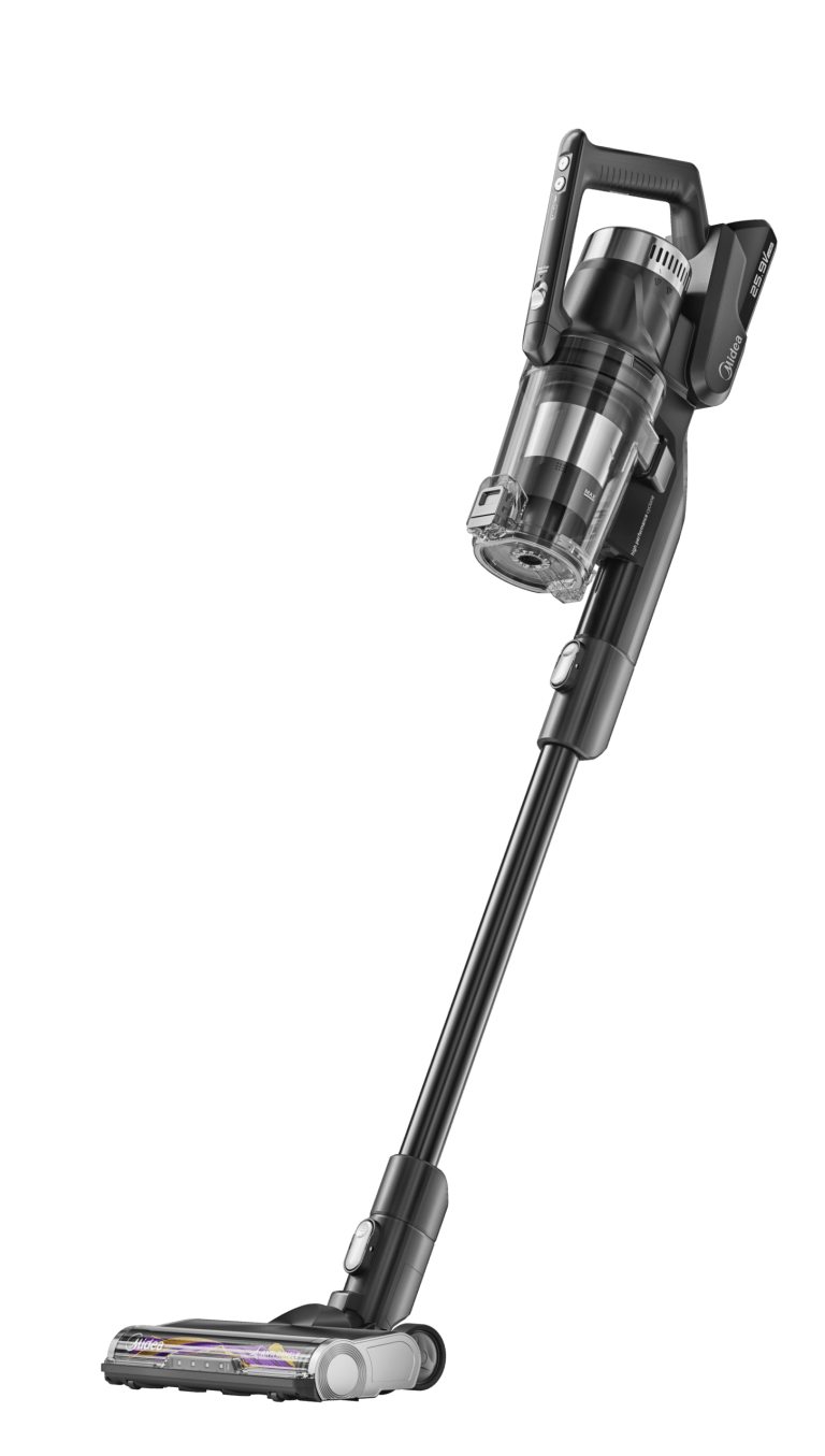 midea p8 station stick vacuum with auto empty dust station