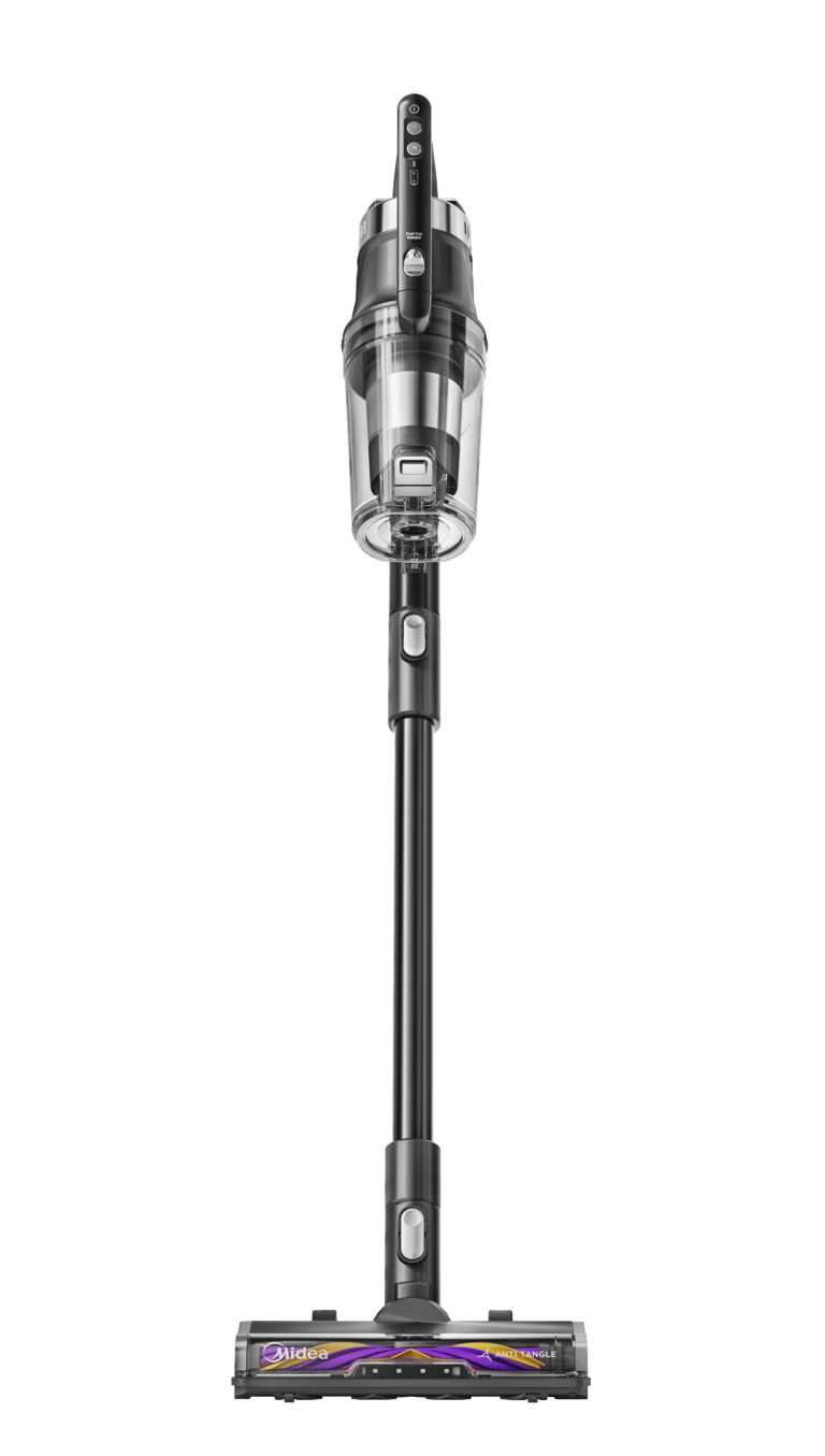 midea p8 station stick vacuum with auto empty dust station