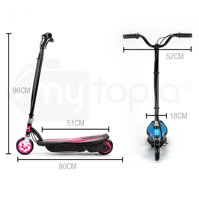 bullet zps kids electric scooter 140w children toy pink girls battery ride