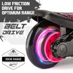 bullet zps kids electric scooter 140w children toy pink girls battery ride