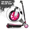 bullet zps kids electric scooter 140w children toy pink girls battery ride bullet zps kids electric scooter 140w children toy pink girls battery ride