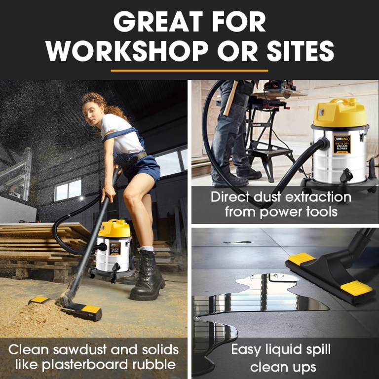 unimac 20l 1400w wet and dry vacuum cleaner, with blower, for car, workshop, carpet unimac 20l 1400w wet and dry vacuum cleaner, with blower, for car, workshop, carpet