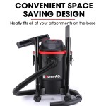 baumr ag 20l 1200w wet and dry vacuum cleaner, with blower, for car, workshop, carpet