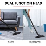 baumr ag 20l 1200w wet and dry vacuum cleaner, with blower, for car, workshop, carpet
