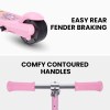 rovo kids whizkid electric scooter, ages 5 11, adjustable height, lithium battery, brushless motor, pink rovo kids whizkid electric scooter, ages 5 11, adjustable height, lithium battery, brushless motor, pink