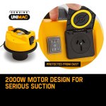 unimac 30l wet and dry vacuum cleaner blower bagless 2000w drywall vac