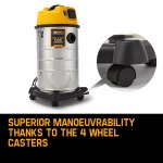 unimac 30l wet and dry vacuum cleaner blower bagless 2000w drywall vac
