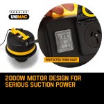 unimac 60l wet and dry vacuum cleaner bagless industrial grade drywall vac unimac 60l wet and dry vacuum cleaner bagless industrial grade drywall vac