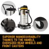 unimac 60l wet and dry vacuum cleaner bagless industrial grade drywall vac unimac 60l wet and dry vacuum cleaner bagless industrial grade drywall vac