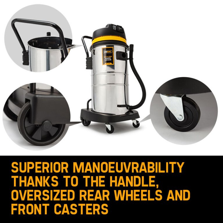 unimac 60l wet and dry vacuum cleaner bagless industrial grade drywall vac unimac 60l wet and dry vacuum cleaner bagless industrial grade drywall vac