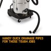 unimac 60l wet and dry vacuum cleaner bagless industrial grade drywall vac unimac 60l wet and dry vacuum cleaner bagless industrial grade drywall vac