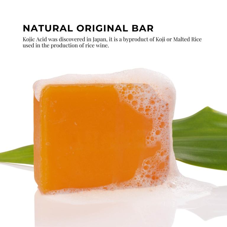 2x 65g kojie san soap bar original kojic acid bars
