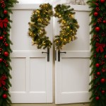 christabelle 122cm battery operated split christmas wreath glittery gold pine christabelle 122cm battery operated split christmas wreath glittery gold pine