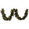 christabelle 274cm battery operated christmas garland glittery gold pine