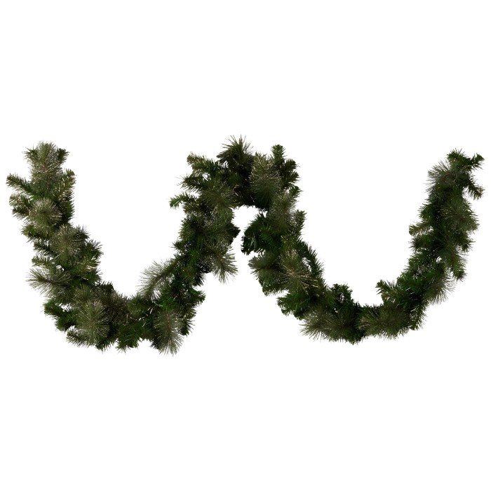 christabelle 274cm battery operated christmas garland glittery gold pine