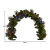 christabelle 60cm battery operated tabletop christmas archway glittery gold christabelle 60cm battery operated tabletop christmas archway glittery gold