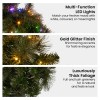 christabelle 60cm battery operated tabletop christmas archway glittery gold