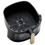 morphy richards 6.5l digital air fryer mraf72bk w/led touch control panel 8 preset cooking programs non stick drawer