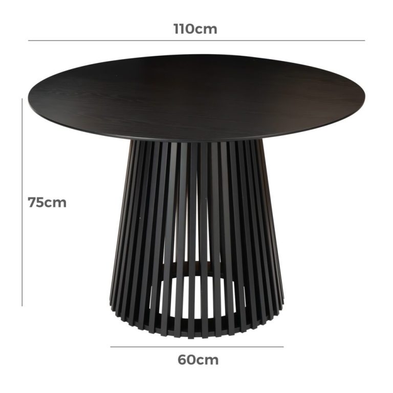 palmer sleek silhouette dining table